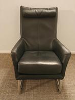 Montis Madonna fauteuil, Gerard van den Berg, Huis en Inrichting, Stoelen, Ophalen, Zwart, Leer, Zo goed als nieuw