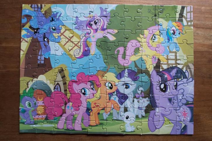 My Little Pony educatief puzzelboek, Kinderen en Baby's, Speelgoed | My Little Pony, Zo goed als nieuw, Ophalen of Verzenden
