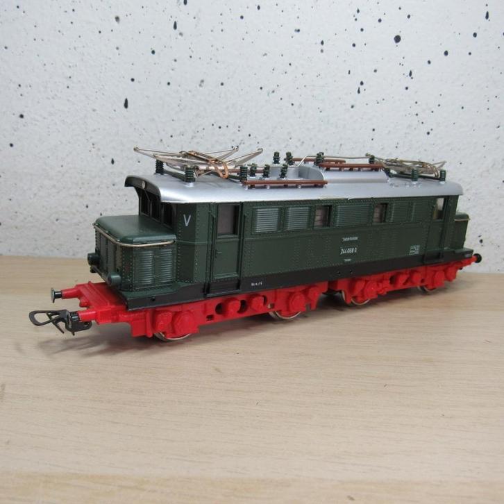 Piko DR E244 068 electrische locomotief (analoog) zonder ovp, Hobby en Vrije tijd, Modeltreinen | H0, Zo goed als nieuw, Locomotief