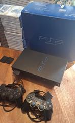 Playstation 2 + spellen en 2 memory kaarten zelden gebruikt, Spelcomputers en Games, 3 spelers of meer, Ophalen, Zo goed als nieuw