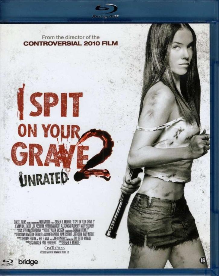I Spit On Your Grave 2 Unrated (2013) - Nederlandse uitgave, Cd's en Dvd's, Blu-ray, Zo goed als nieuw, Horror, Ophalen of Verzenden