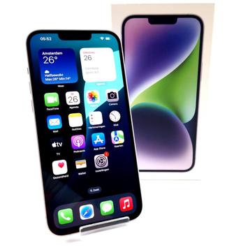 Apple iPhone 14 Plus 128GB Purple 91% | In Nette Staat beschikbaar voor biedingen