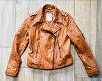 Esprit - Cognac kleurig leren jas, NIEUW!! Maat M, Maat 38/40 (M), Bruin, Nieuw, Ophalen of Verzenden