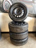 Stalen velgen + Maxxis Winterbanden 205/60/R16, Auto-onderdelen, Banden en Velgen, 205 mm, Velg(en), 16 inch, Gebruikt