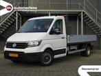 Volkswagen Crafter 2.0 TDI 177PK OPEN LAADBAK PICK-UP 3500KG, Auto's, Bestelauto's, Volkswagen, Wit, Bedrijf, Lease