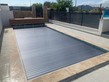 zwembad lamellen solar silver blue grey beschikbaar voor biedingen