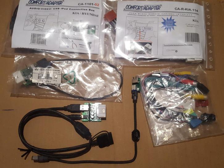 Hyundai Kia Ceed Sportage Ipod USB pioneer navigatie adapter, Auto diversen, Carkits, Nieuw, Ophalen of Verzenden
