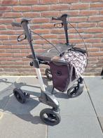 Witte rollator van Topro Troja 2G M - 100% Technisch in orde, Ophalen, Opvouwbaar, Gebruikt