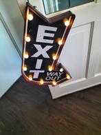 Reclame exit bord mancave, Ophalen, Reclamebord