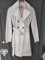 Trenchcoat Nolita nieuw roomwit mt. 36, Verzenden, Wit, Nieuw, Maat 36 (S)