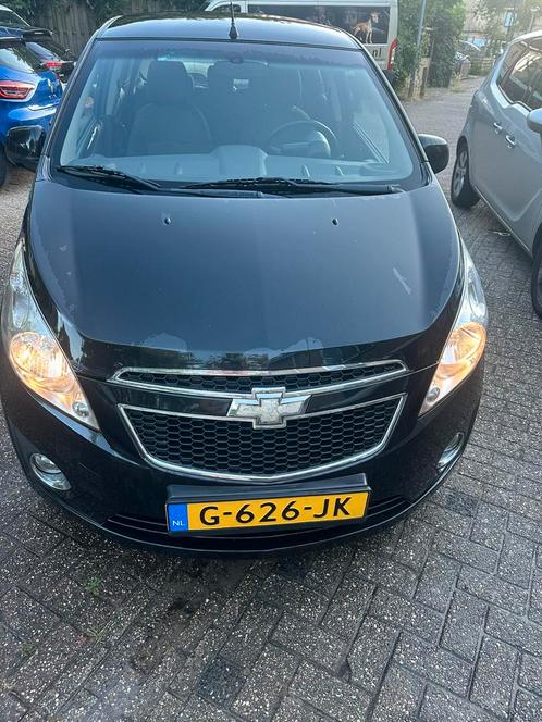 Chevrolet Spark 1.0 68PK 2012 Zwart, Auto's, Chevrolet, Particulier, Spark, Benzine, C, Hatchback, Handgeschakeld, Geïmporteerd