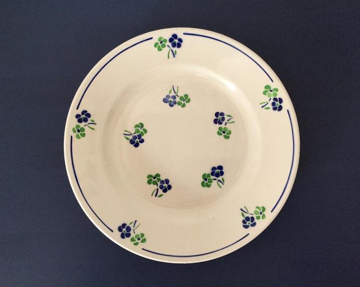 Badonviller Fenal Régence presenteer schotel bord, Antiek en Kunst, Antiek | Servies los, Ophalen of Verzenden