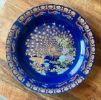 Vintage Marokkaans Taous Bord Kobaltblauw - 40 cm, Ophalen of Verzenden