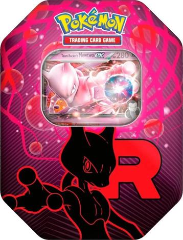 Pokemon team rocket tin's beschikbaar voor biedingen