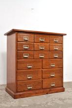 Vintage eikenhouten ladekast kast jaren 40 EYECATCHER, Huis en Inrichting, Kasten | Ladekasten, Ophalen of Verzenden, Gebruikt