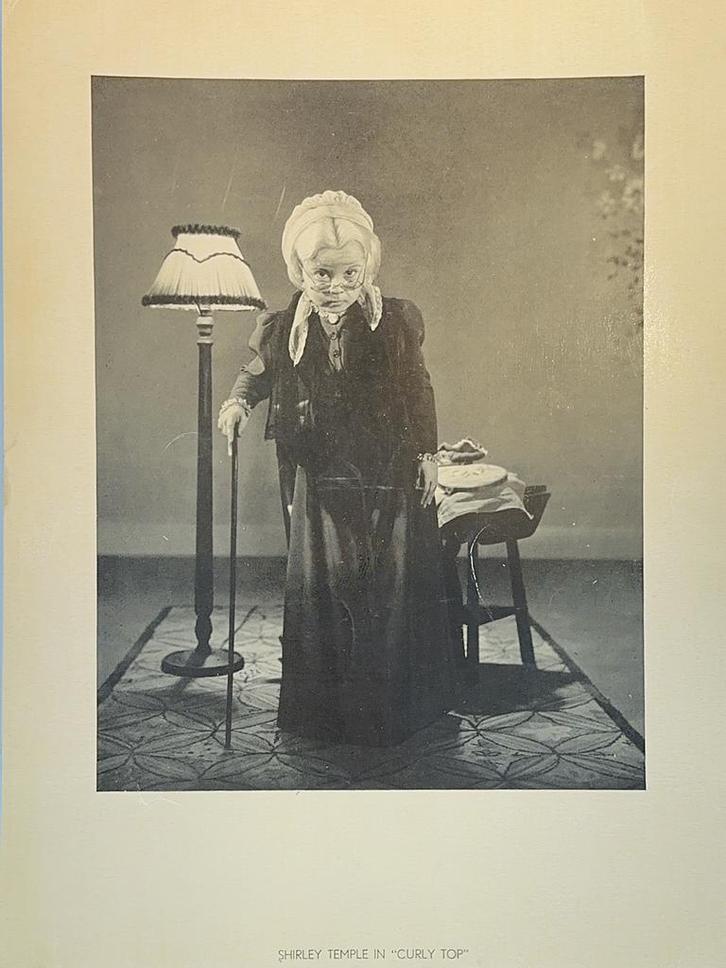 Shirley Temple filmpersfoto’s, Verzamelen, Foto's en Prenten, Gebruikt, Voor 1940, Ophalen of Verzenden