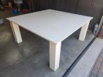 Robuuste vierkante tafel 175x175cm, Gebruikt, 150 tot 200 cm, Vierkant, Ophalen of Verzenden