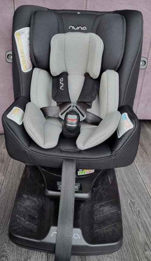 Nuna Prym 360 autostoel zwart caviar, Kinderen en Baby's, Autostoeltjes, Gebruikt, Overige merken, 0 t/m 18 kg, Isofix, Slaapstand