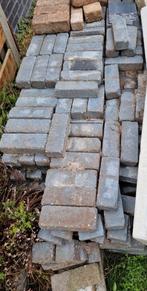 Klinkers, grijs/antraciet, Tuin en Terras, Tegels en Klinkers, Ophalen, Gebruikt, Klinkers, 10 m² of meer