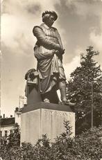 TW2721 Amsterdam 1960 standbeeld Rembrandt plein, Ophalen of Verzenden, 1940 tot 1960, Gelopen, Noord-Holland