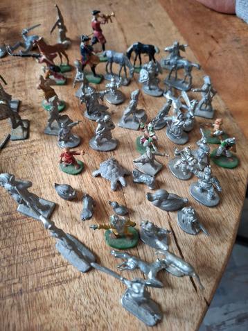 Vintage Tinnen Figuren Collectie beschikbaar voor biedingen
