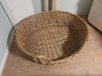 Grote rieten hondenmand, Dieren en Toebehoren, Hondenmanden, Ophalen, Gebruikt, Riet