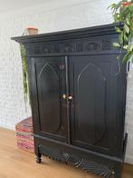 Gratis af te halen: Brocante vintage houten kast, Ophalen, Gebruikt