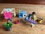 🏡 Wasruimte met vrouw - PlaymoBeau, Kinderen en Baby's, Speelgoed | Playmobil, Ophalen of Verzenden, Zo goed als nieuw, Complete set