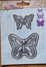 Beautiful Flowers Cutting & Embossing 
StencilBF01, Hobby en Vrije tijd, Kaarten | Zelf maken, Ophalen of Verzenden, Nieuw, Overige thema's