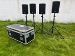 4x ELECTRO VOICE ZX1-90 + Case + K&M stands, EV, Muziek en Instrumenten, Ophalen, Gebruikt, P.A.