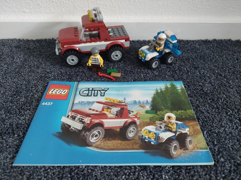 Lego City Politieachtervolging 4437

Compleet incl boekje, Ophalen of Verzenden, Zo goed als nieuw