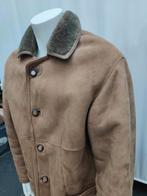SCHEARLING Heren Lammycoat, Bontjas, Kleding | Heren, Ophalen of Verzenden, Zo goed als nieuw, Maat 52/54 (L), Bruin