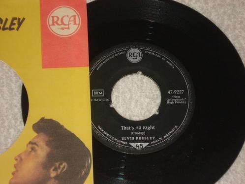 Elvis Presley   Thays All Right     Dtslnd     Orgineel, Cd's en Dvd's, Vinyl Singles, Zo goed als nieuw, Single, Pop, 7 inch