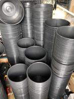 Bloempot, sierpot, plantenpot, plantenbak 3 lt, Kunststof, Rond, Nieuw, Tuin