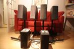 Infinity Ouverture 1 Speakers 6x + 4x voet/beugel, Gebruikt, 120 watt of meer, Front, Rear of Stereo speakers, Ophalen
