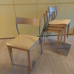 4 Vintage IKEA Eetkamerstoelen, Huis en Inrichting, Stoelen, Ophalen, Gebruikt, Vier