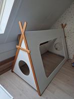 WOOOD Houten Speel Tipi / evt. kinderbed, Ophalen, Gebruikt, 180 cm of meer, 85 tot 100 cm