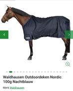 Donkerblauwe nieuwe 100 grams winterdeken 125/175, Dieren en Toebehoren, Ophalen of Verzenden, Nieuw