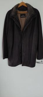 Supermooie zware lederen herenjas maat 50, Bruin, Maat 48/50 (M), Ophalen of Verzenden, Zo goed als nieuw