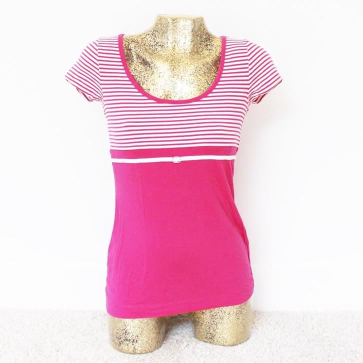 Les Amies Shirtje1 (M) - 26 € 15,-, Kleding | Dames, T-shirts, Nieuw, Maat 38/40 (M), Roze, Korte mouw, Ophalen of Verzenden