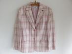 Delmod Jasje blazer roze met groene ruit maat 40, Kleding | Dames, Maat 38/40 (M), DelMod, Ophalen of Verzenden, Zo goed als nieuw
