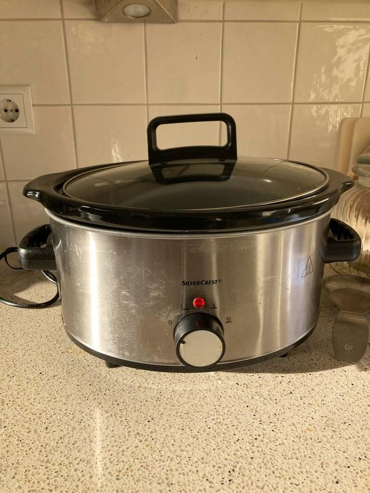 Silvercrest Slowcooker - Ideaal voor stoofpotjes!, Witgoed en Apparatuur, Slowcookers, Gebruikt, Timer, Ophalen
