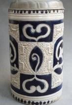 Om 1750 Duitse Steengoed Bierpint Pint Decor van Paarden, Antiek en Kunst, Antiek | Keramiek en Aardewerk, Ophalen of Verzenden