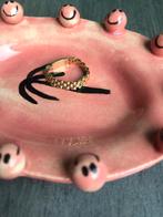 Gouden ring 14 karaat 585 Rolex schakel ring 16,5, Ophalen of Verzenden, Goud