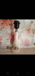 Vintage lamp onyx marmer, Ophalen of Verzenden