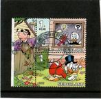 kinderzegels uit blok., Postzegels en Munten, Postzegels | Nederland, Ophalen of Verzenden, Na 1940, Gestempeld