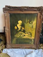 3 Ouderwetse Schilderijen met Lijst, Ophalen