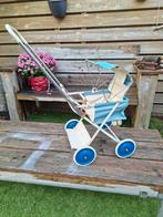 Poppenwagen jaren 60 inklapbaar, Antiek en Kunst, Antiek | Speelgoed, Ophalen of Verzenden
