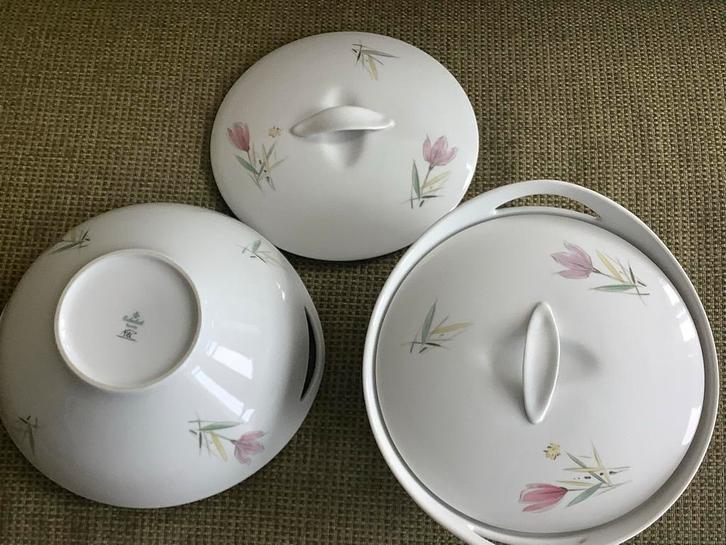 2 Eschenbach dekschalen / terrines - Copier, Antiek en Kunst, Antiek | Servies los, Ophalen of Verzenden