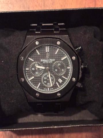 Audemars Piguet Royal Oak zwart beschikbaar voor biedingen